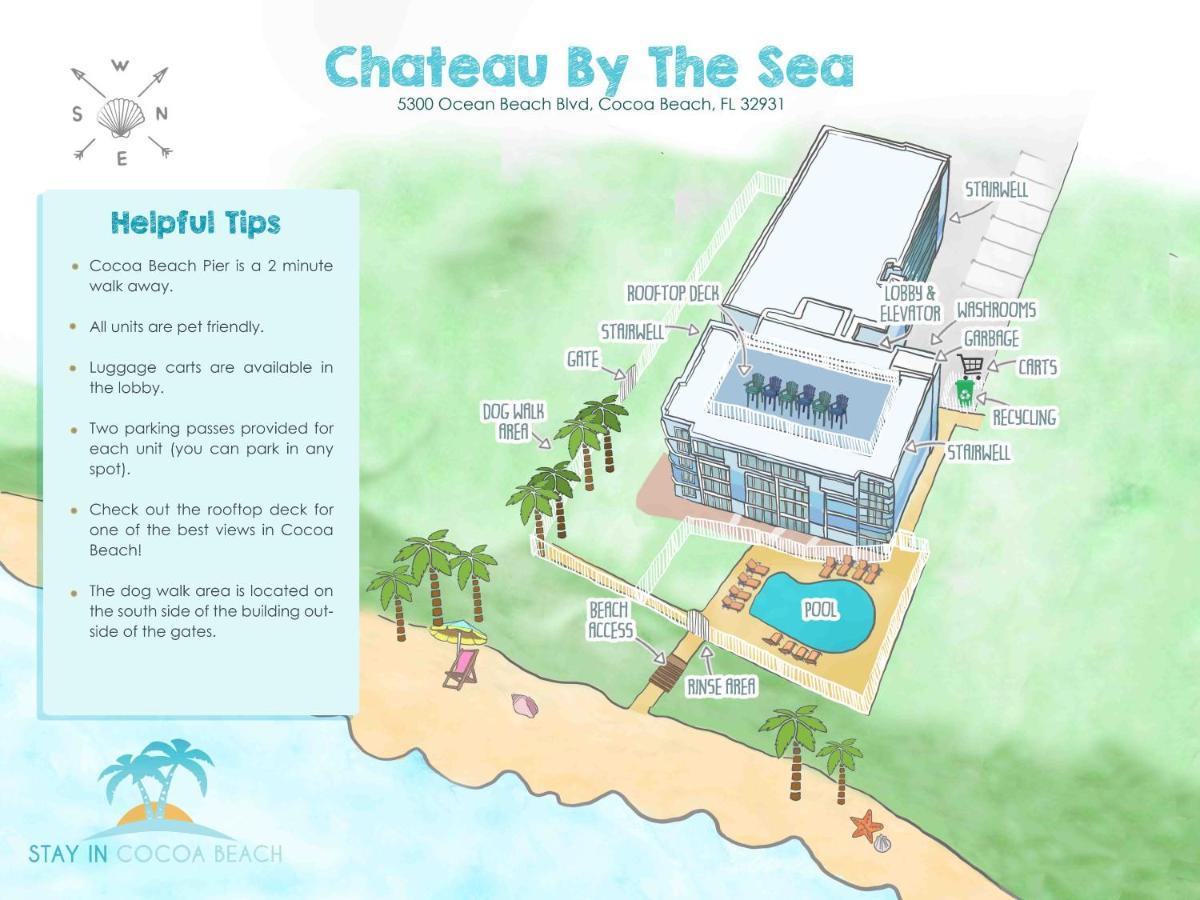 Chateau By The Sea Cocoa Beach Exterior photo